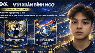 Tiêu 2500 FV Chơi Nốt Chuỗi Sự Kiện Tết Và Cái Kết | Vũ Liz FC Mobile VN