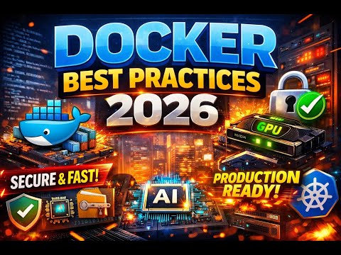 Docker Best Practices 2026 🐳🔥 | Production Hardening, Security & Performance
