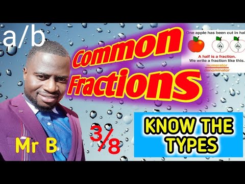 Common fractions || Introduction || Types #fractions #grade7 #common_fractions