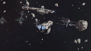 Attacking a player base with 100+ ships in Infinite Lagrange🚀