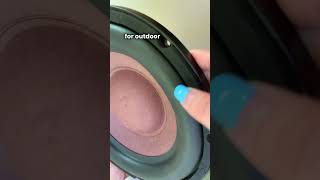 Which Loudspeaker Edge/Surround Material Is Best? #loudspeaker #speakerdesign