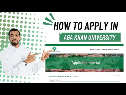 How to Apply In Aga Khan University #career #aku #agakhanuniversity 