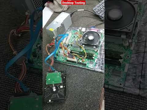 Desktop Testing || Desktop MotherBoard    #shorts #computer