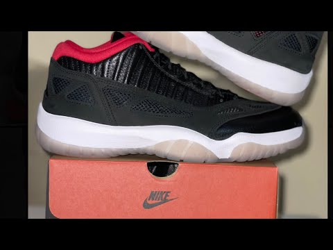 A quick look at the Air Jordan 11 Retro Low IE Bred (2021)