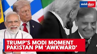 Trump EMBARRASSES Pak PM Shehbaz Sharif During Egypt Summit Speech, Hails Indian PM Modi