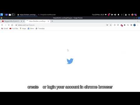 How to install Twitter app on Kali Linux #twitter #KaliLinux
