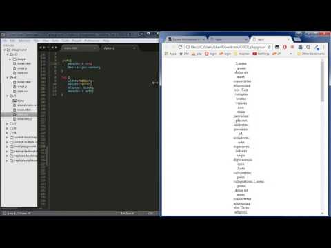 margin using percentage (CSS)