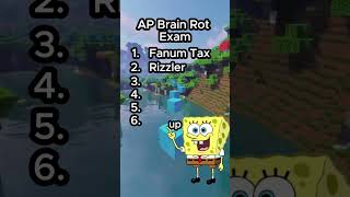 How many get did you get right? 🧠❓ #brainrot #brainrotquiz #brainrottest #brainteasers #spongebob