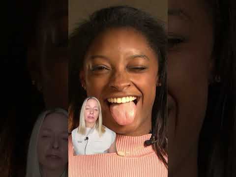 Simone Biles Celebrity Tongue Diagnosis