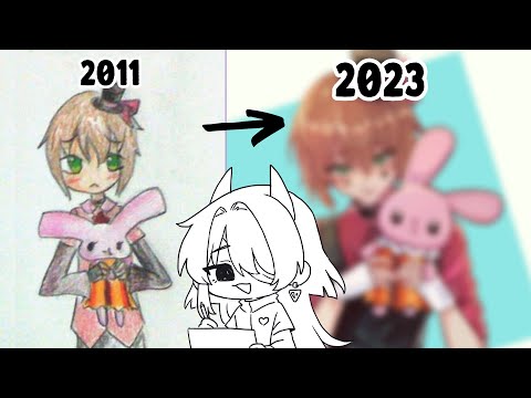 Redrawing my Art from 12 years ago!