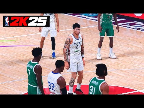 NBA 2K25 FIBA Mode | Philippines vs Saudi Arabia | Ultra Realistic Gameplay