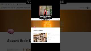 using my notion second brain with a related tags database