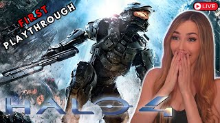 [LIVE] Finishing Halo 4 🔴 First Ever Halo Series Playthrough 🔥Heroic Difficulty