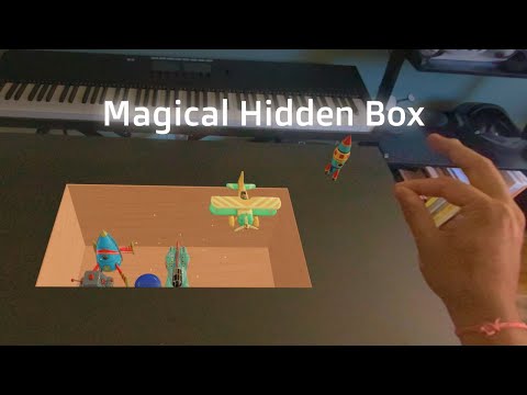 I Made a Magical Hidden Box in a Real-World Table Using RealityKit – Apple Vision Pro Tutorial