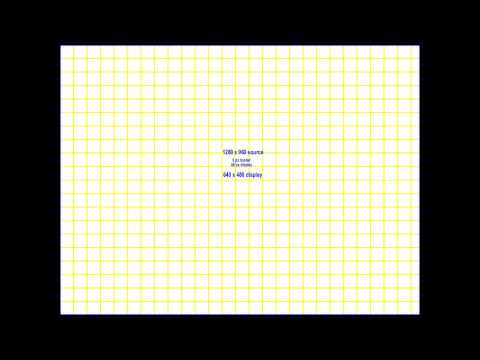1280 x 960 Yellow Grid Video Skin Test Video
