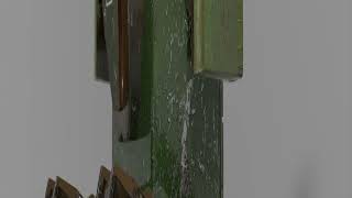 Rust bot robot animation | Blender | Turn around animation |  #3dmodel #blenderrender3d #blender3d