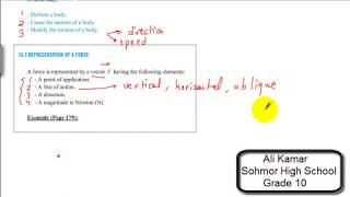 Gr. 10, Force Representation