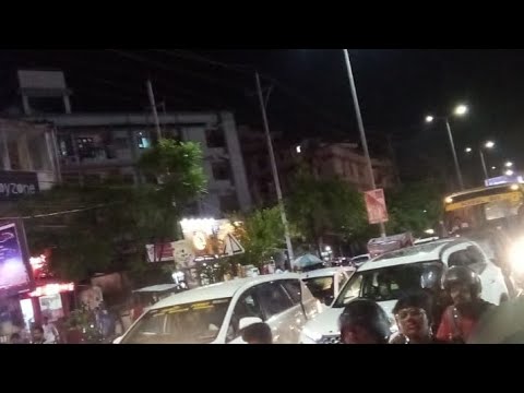 Heavy traffic jam, flooded streets of Guwahati amidst incessant rain