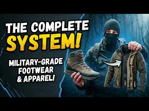 Military Grade Survival Gear: The Complete Footwear & Clothing System!