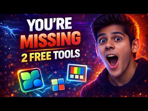 You’re Missing 😱These 2 FREE Microsoft Tools⚡ (PC Manager & PowerToys) 💻