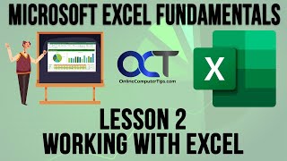 Microsoft Excel Fundamentals - The Beginner's Masterclass - Lesson 2 - Working with Excel