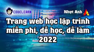 Codelearn|Website học lập trình C miễn phí, dễ học, dễ làm|Nhựt Anh