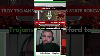 TROY vs TEXAS STATE Predictions  #collegefootball #cfbprediction