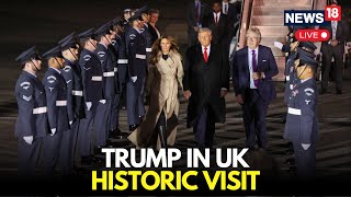 LIVE: Trump Hints At ‘Big Day’ Ahead of Meeting King Charles At Windsor Castle | US-UK Relations