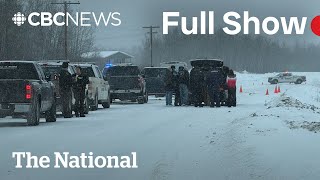 CBC News: The National | RCMP hunt for armed suspects on Sask. First Nation