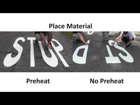 Preheat vs No Preheat ENNIS-FLINT® by PPG Preformed Thermoplastic