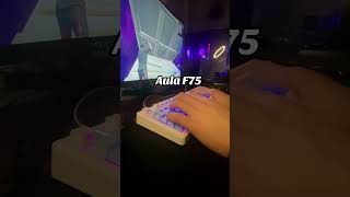 Experience Creamy Smoothness with Aula F75 Pro #mechkeys #creamykeyboards