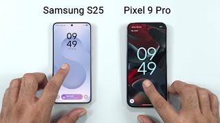 Samsung S25 vs Google Pixel 9 Pro - SPEED TEST
