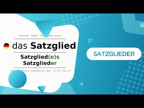 Satzglieder im Deutschen