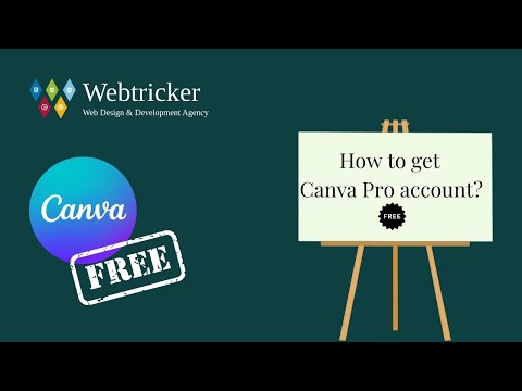 How to get Canva Pro account free ❓