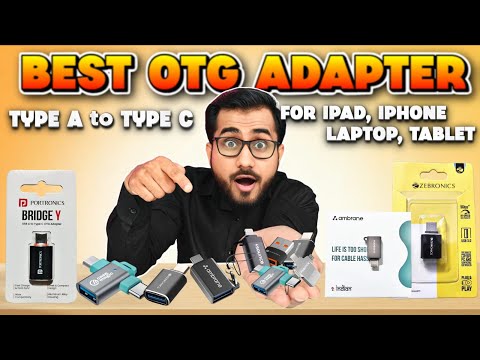 Best OTG Adapter Type C | Type A to Type C Converter | OTG Adapter for iPhone Mac, Tablet