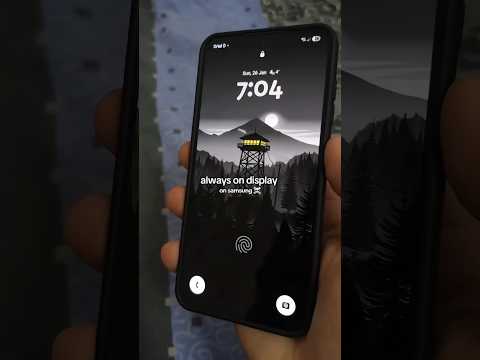 Always On Display In Samsung 🤯 | #shorts #samsungtech #samsung #alwaysondisplay #samsunggalaxy