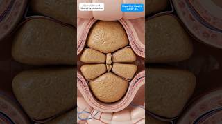 Colon Animation of Compacted Stool Mass Cracking Under Peristaltic Waves #shorts #youtubeshorts