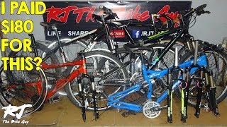 My Bargain Bike & Parts Finds At Bike Co-Op Garage Sale!!! Amazing Deals!!!!