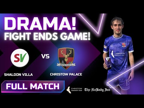 Sunday League match ends in chaos! Shaldon Villa vs Christow Palace 01/02/2026