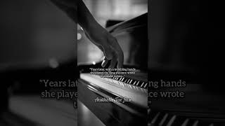 He taught her how to play piano 🎹