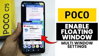 Enable Floating Window In Any Poco Phone | Turn On Multi Window