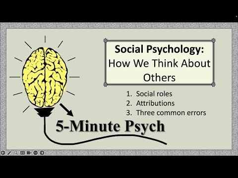 How We Think About Others
