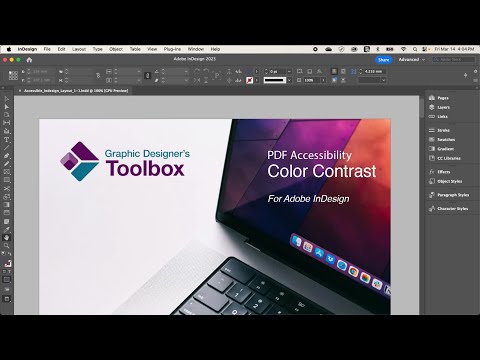 Easy Color Contrast Testing in Adobe InDesign for Accessible PDFs (508 Compliance Tutorial)