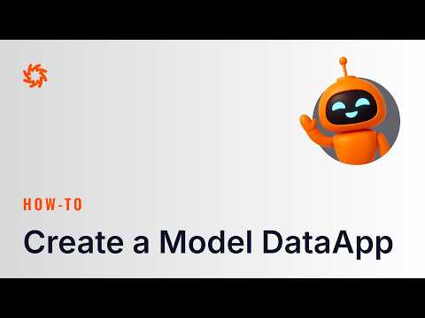 How to create a Model DataApp