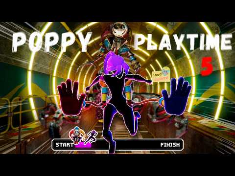 POPPY PLAYTIME Chapter 5 RUN!🏃‍♂️Immersive Interactive Warm Up | Escape PROTOTYPE LEVEL Viral Game 🤖