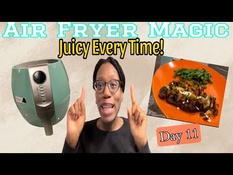 Day 11-How the Air Fryer Changed My Everyday Cooking: Juicy Steak in Minutes! #airfryer