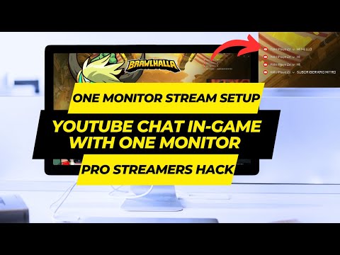 How to Read Youtube Chat In-Game w/ 1 Monitor (PC 2023 Tutorial)