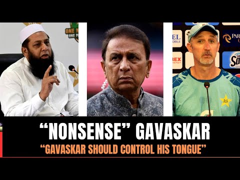 Inzamam hits back at Gavaskar over B team remarks in ‘slightly harsh tone