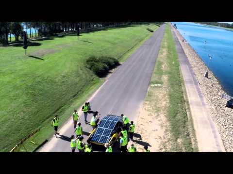 Quad FPV demo @ Sunswift testing