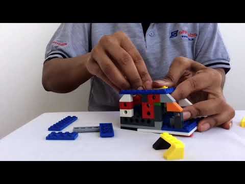 How to learn STEM education with Technic Bricks and blocks | Auto Rickshaw model made from STEM kit